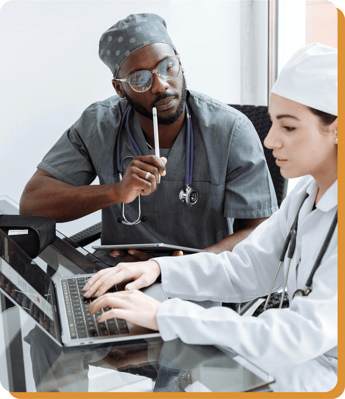 Hospital Software Illustration